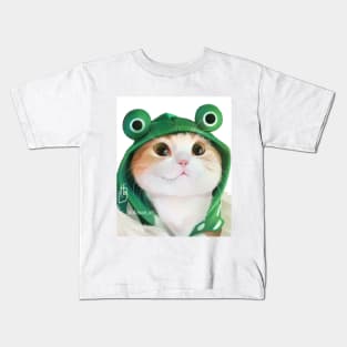 Funny Cat, Positive Kitty, My Love Cat, Fun Cat, Birthday Shirt, Funny Shirt, My Cat shirt Kids T-Shirt